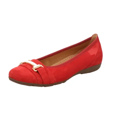 Produktbild von Gabor Ballerina 167.15, Rauleder, Rot, Damen