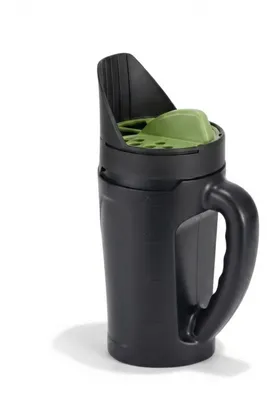 Zdjęcie produktu dla Ręczny rozsiewacz Relaxdays, pojemność 2,5 l, 3-stopniowa regulacja szerokości rozsiewu 6–30 mm, do nasion, nawozów i soli, czarno-zielony