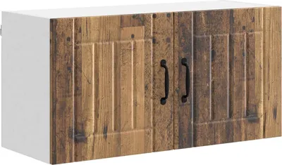 Obrázek produktu pro Nástěnná skříňka LUCCA Staré dřevo 80 x 31 x 40 cm