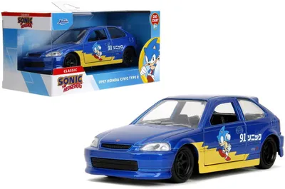 Image de Jada Modellauto, modèle réduit de la Honda Civic Type-R 1997, échelle 1:32, référence 9335482314R00