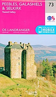 Immagine prodotto di Landranger 73 Peebles Galashiels Selkirk – Lingua: Inglese