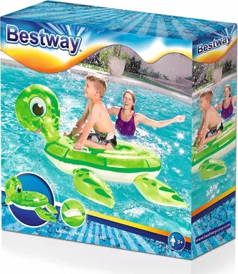Obrázok produktu pre Bestway Nafukovacia korytnaka s dradlami, 140 x 140 cm