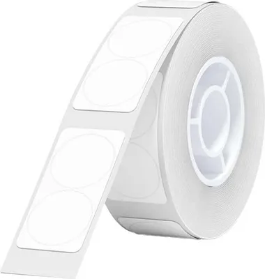 Zdjęcie produktu dla NIIMBOT A2A08061801 NIIMBOT Etikettenrolle für Etikettendrucker 008-7002108 weiß, 14,0 x 28,0 mm, 1 x 220 Etiketten