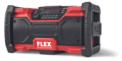 Produktbild von Flex CEE Digitales Akku-Baustellenradio RD 10.8/18.0/230 DAB+, FM, ohne Akku