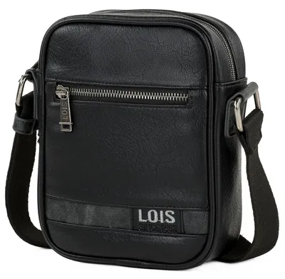 Immagine prodotto di Lois - Borsa a tracolla da uomo, piccola, con tracolla regolabile - Borsa a tracolla da uomo