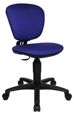 Kinderstuhl und Jugendstuhl HighPower High Kid Blau von Top Star