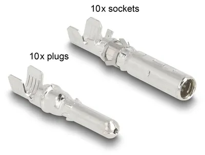 Productafbeelding van Delock DL4 zonnepaneel-krimpkousen voor connectoren, 20 stuks