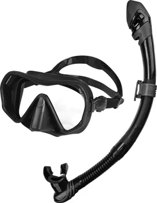 Produktbild von Set Touch Maske und Schnorchel schwarz