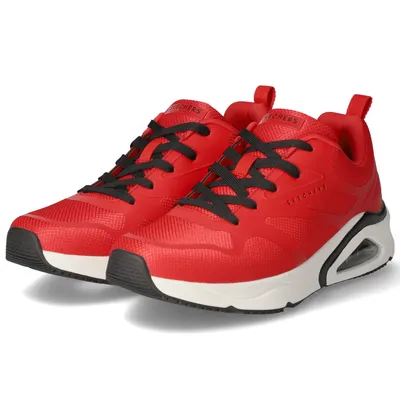 Produktbild von Skechers Herren Low Sneaker REVOLUTION-AIRY Rot Textil-Synthetik-Mix Größe: 41