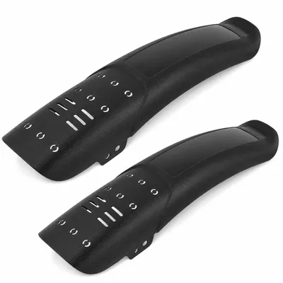 Produktbild von MidGard Fahrrad Schutzblech für Hinten oder Vorne E-Bike für 24-29 Zoll Fahrräder, MTB Mudguard mit 6 Kabelbinder  2 Stück