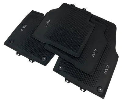 Produktbild von Original VW ID.7 Gummimatten Fußmatten Gummi schwarz Set Original