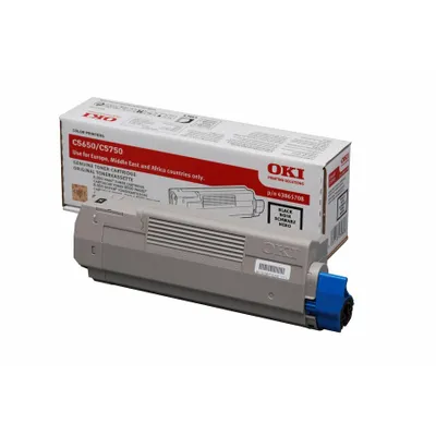 Produktbild von OKI - TON OKI 43865708 black ca. 8.000 Seiten; 43865708