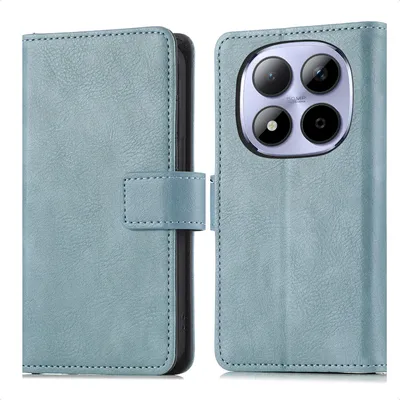 Image de Étui-livre imoshion Luxe pour le Xiaomi Redmi Note 15 Pro (4G) - Bleu clair
