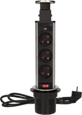 Produktbild von Unterputzsteckdose 3x250V AC OR-AE-1348