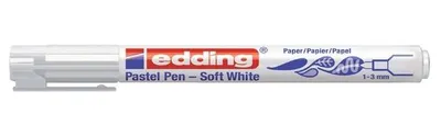 Immagine prodotto di Edding - Pennarello 1500 soft bianco | 10 pezzi