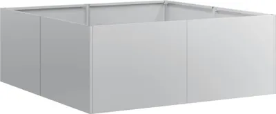Produktbild von Pflanzkübel 80x80x30 cm Verzinkter Stahl