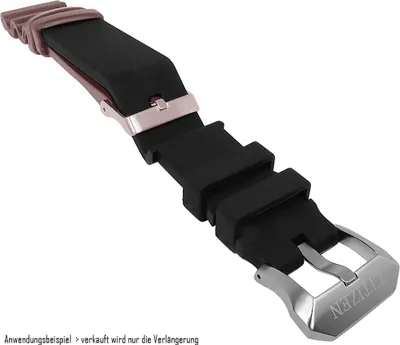 Produktbild von Citizen Verlängerung 20mm Kunststoff schwarz für Taucherband 59-T50044