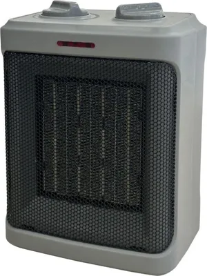 Obrázok produktu pre Keramický ohrievač s ventilátorom Oliver Voltz OV51970H, 1500 W, 3 režimy, 2 nastavenia teploty, termostat, ochrana proti prevráteniu, sivý