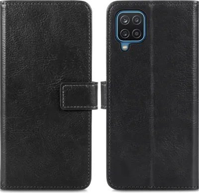 Obrázok produktu pre imoshion Luxe Bookcase pre Samsung Galaxy A12 - čierny