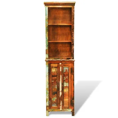 Image de vidaXL Bibliothèque en vieux bois massif vintage