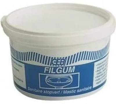 Immagine prodotto di Geb Filgum - Stucco sanitario Filgum barattolo da 200 g