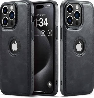 Zdjęcie produktu dla Etiu Iphone 15 Pro | Skóra | Plecki Obudowa Skórzana | Pokrowiec Skórzany
