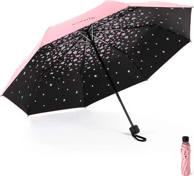 Produktbild von Famanu Regenschirm mit UV-Schutz - Superleicht und kompakt