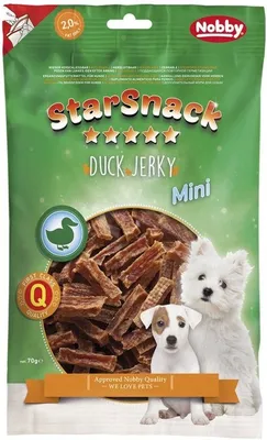 Obrázok produktu pre Nobby STARSNACK MINI Duck Jerky 70 g