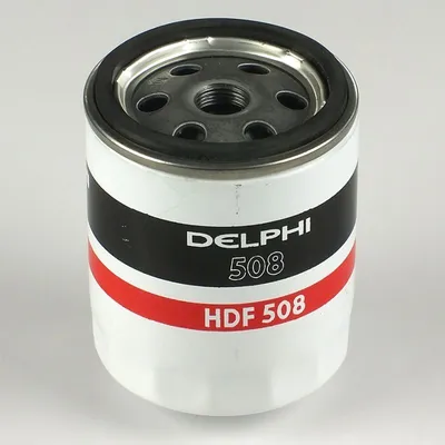 Produktbild von Kraftstofffilter DELPHI HDF508 für VOLVO V40 Kombi (645) Anschraubfilter Filtereinsatz