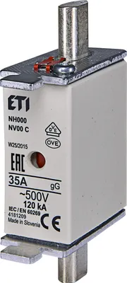 Immagine prodotto di ETI Fusibili Fusibili KOMBI NH000 gG 35A/500V