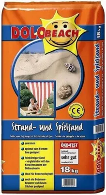 Zdjęcie produktu dla Dolobeach - Piasek do zabawy i na plażę 18 kg