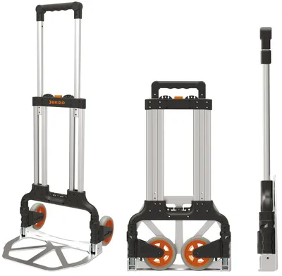 Image de Chariot de transport pliable en aluminium Alu Brixo Kompact, capacité de charge 70 kg