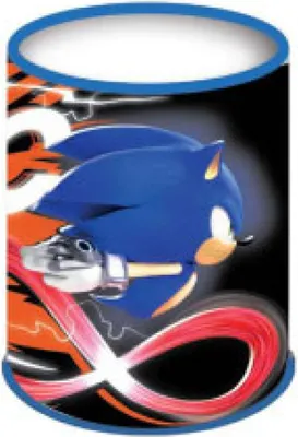 Zdjęcie produktu dla Sonic the Hedgehog Get Me Sonic the Hedgehog Metalowy pojemnik na długopisy 10,5 cm