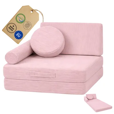 Produktbild von Flumi Kindersessel faltbar – Spielsofa für Kinder ab 1 Jahr, weich & waschbar