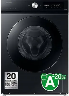 Produktbild von Samsung WW90DB7U94GB Waschmaschine Frontlader 9 kg 1400 RPM Schwarz
