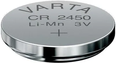 Produktbild von 50 Varta CR2450 Lithium Knopfzellen 3V Neu
