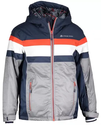 Productafbeelding van Kinderjas voor skiën, model ALPINE PRO WIREMO 2 KJCM121, donkerblauw, maat: 104-110