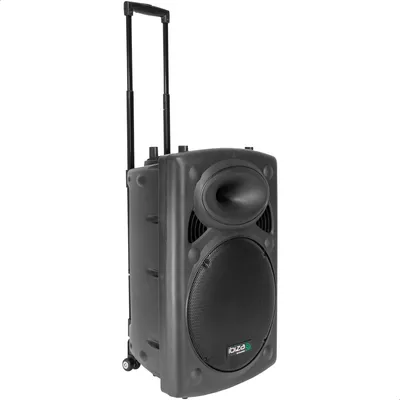 Produktbild von Ibiza - PORT15UHF-BT - Tragbares Lautsprechersystem 15"/800W MAX mit 2 Mikrofonen (UHF), Fernbedienung und Schutztasche - Bluetooth, USB, SD & TWS