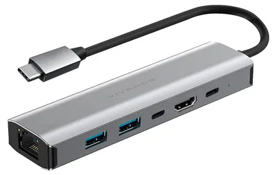 Produktbild von Multiport HUB 6in1 mit Ethernet und HDMI 4k