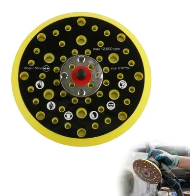 Produktbild von Schleifteller, 150 mm, für Schleifmaschinen