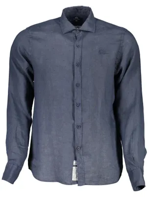 Image de Chemise homme LA MARTINA XMC005-TL319 Couleur : Bleu, Taille : XL