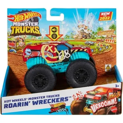 Image de Hot Wheels Monster Trucks Roarin' Wreckers HDX66