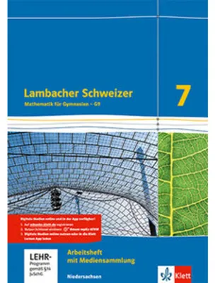 Produktbild von Lambacher Schweizer. 7. Schuljahr G9. Arbeitsheft plus Lösungsheft und Lernsoftware. Neubearbeitung. Niedersachsen