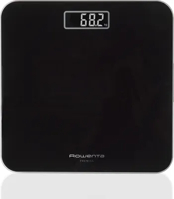 Image de Rowenta Premiss BS1800V0 balance Carré Noir Pèse-personne électronique