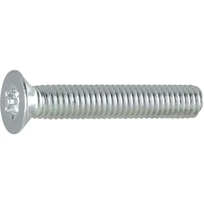 Zdjęcie produktu dla DIN965A 4.8 M 3x 16 TX10 ocynkowana śruba z łbem stożkowym (podobna do ISO14581)