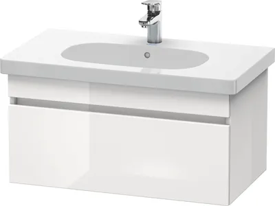 Produktbild von Waschtischunterbau DURASTYLE 453x800x398mm basalt matt/weiß matt basalt matt/weiss matt