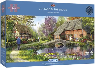 Produktbild von Gibsons Cottage by the Brook, 636 Stück(e)