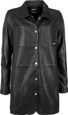 Produktbild von Maze Lederhemd 42020135 Damen black S