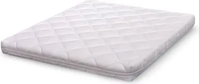 Produktbild von MamaLoes Jip 88x88x6 cm Polyether Laufgittermatratze mit abnehmbarem Bezug