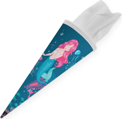 Produktbild von itenga Geschwister Schultüte 35cm Meerjungfrau